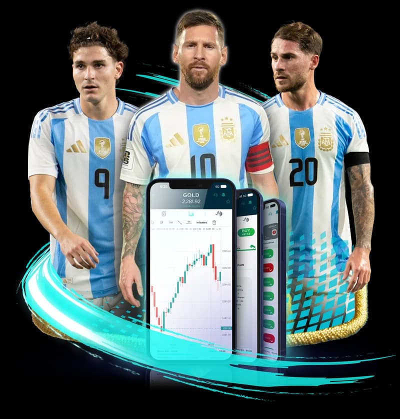 Argentina team celebration